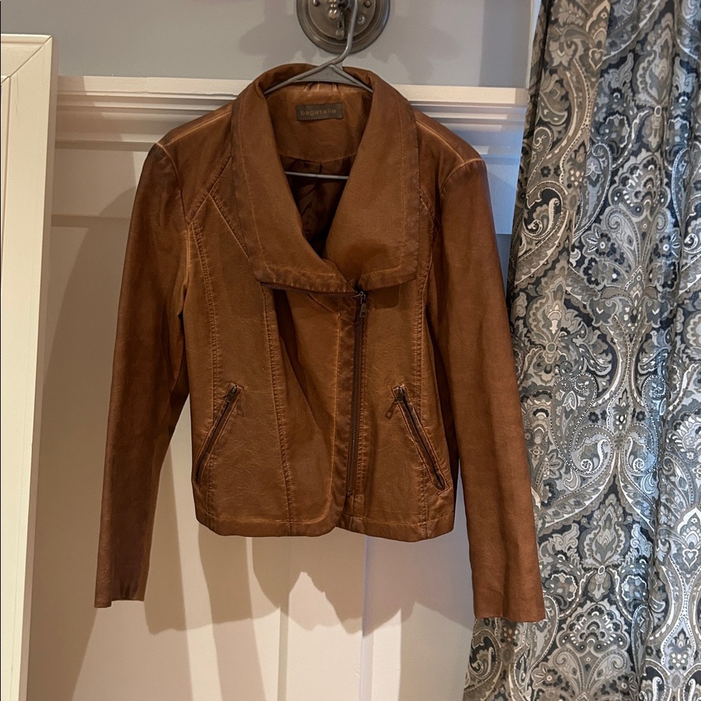 Bagatelle Faux Leather Jacket